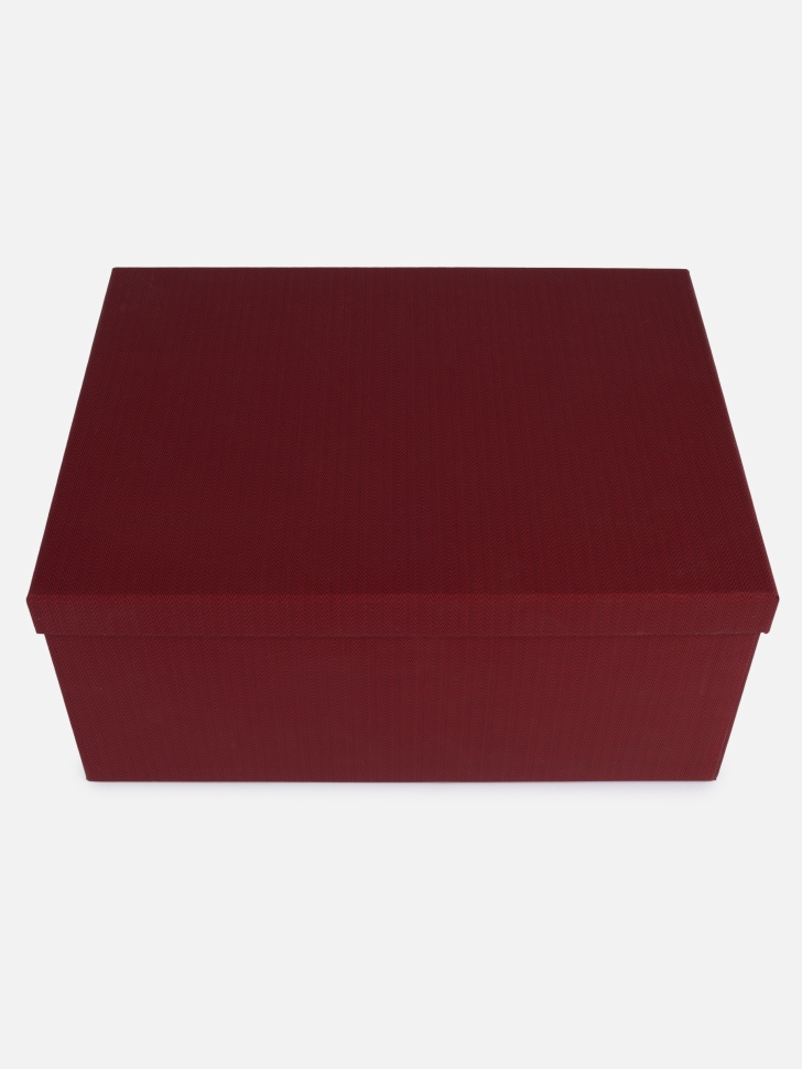 Коробка прямоугольник набор из 10шт 37,5х29х16см K111 твид малина