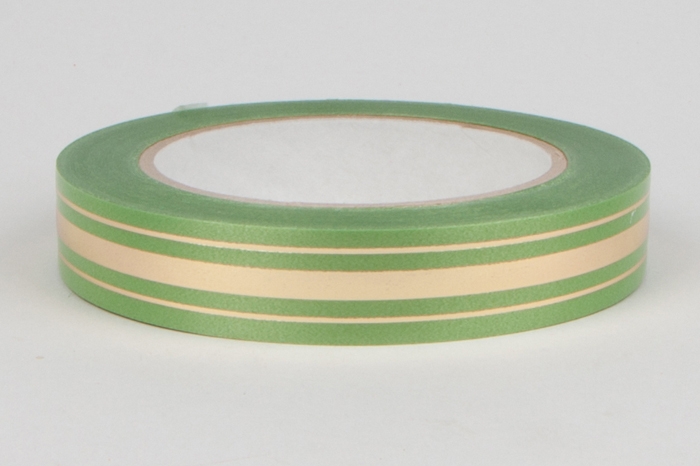 Лента золотая полоса 2/50 РД оливковая