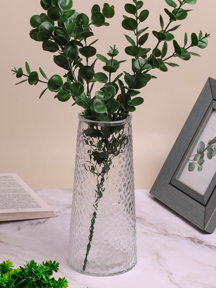 Ваза стекло Коническая H24 D11.1 D8.2 К 272