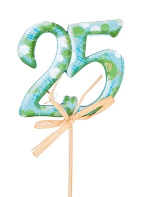 Вставка Цифра "25"