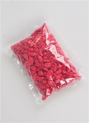 Грунт цветной 200гр 5-10мм розовый