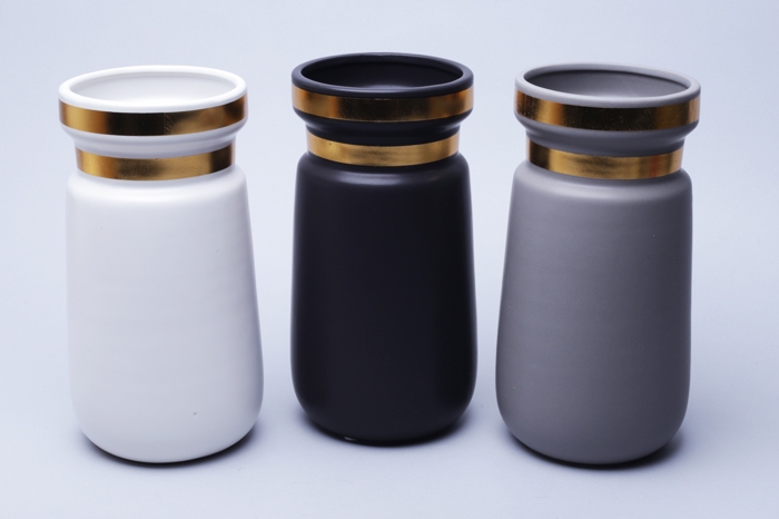 Ваза керамика 23см AB-63M микс