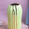 Ваза керамика 24х13,5х13,5см HM4141 салатовый