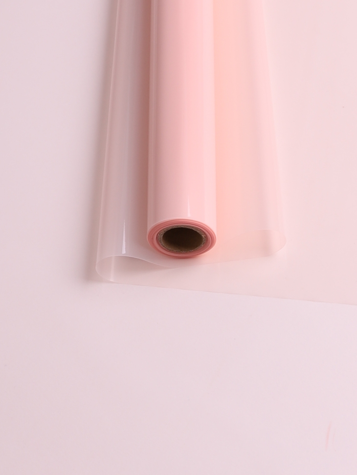 Пленка цветная 45 мкм 58см х 10м гласс пудра