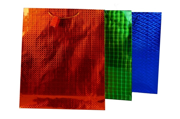 Сумочка голография (43х56х14см)