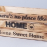 Ящик деревянный интерьерный 30х12х12см "Home" веревочные ручки экзотик Ящик деревянный интерьерный 30х12х12см "Home" веревочные ручки экзотик