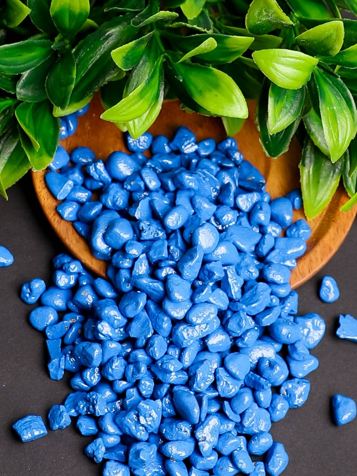 Грунт цветной 200гр 5-10мм синий Грунт цветной 200гр 5-10мм синий