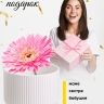 Кашпо керамика 11х11х9см 21Y1103 белый Кашпо керамика 11х11х9см 21Y1103 белый