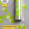 Пленка цветная Клевер 70см фисташковый/салатовый Пленка цветная Клевер 70см фисташковый/салатовый