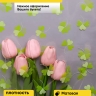 Пленка цветная Клевер 70см фисташковый/салатовый Пленка цветная Клевер 70см фисташковый/салатовый