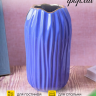 Ваза керамика 24х13,5х13,5см HM4141 синий Ваза керамика 24х13,5х13,5см HM4141 синий
