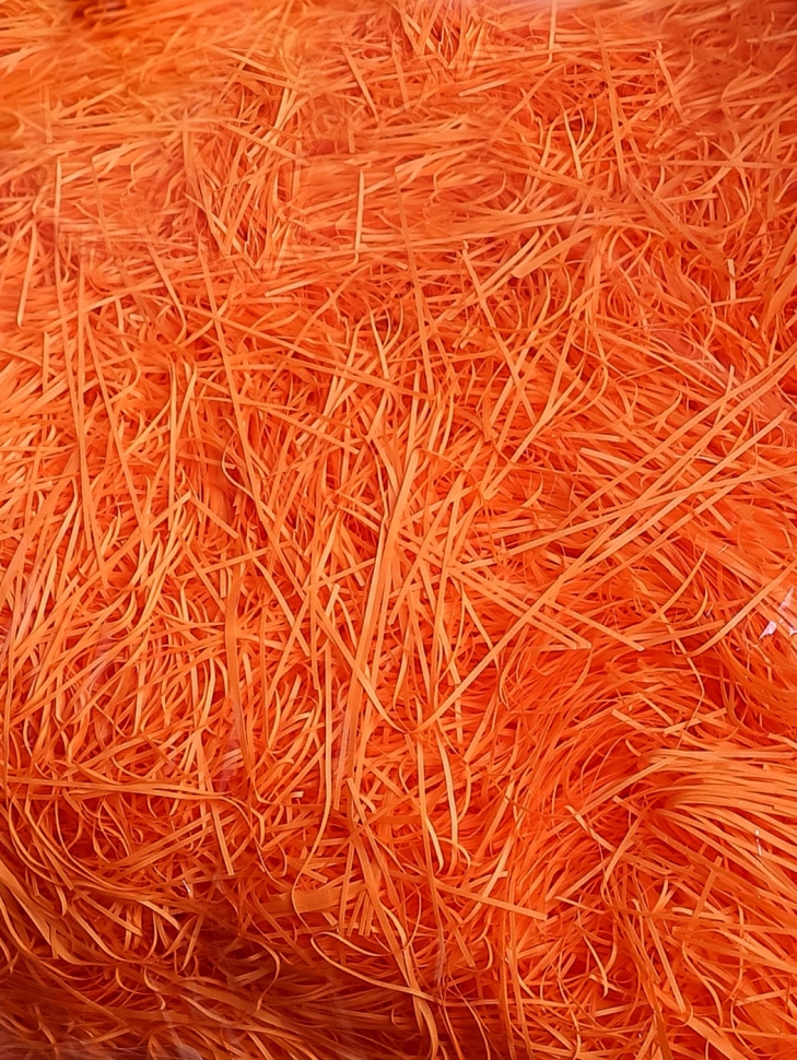 Наполнитель пергамент 100гр 1,5мм оранжевый