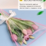 Пакет цветочный Конус 28/40/11 Стиль розовый туманный 50 шт Пакет цветочный Конус 28/40/11 Стиль розовый туманный 50 шт
