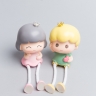 Фигурки  2шт. Дети 6,5х6х10см 5014