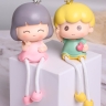 Фигурки  2шт. Дети 6,5х6х10см 5014