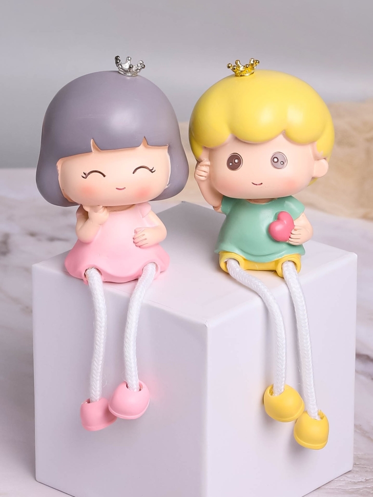 Фигурки  2шт. Дети 6,5х6х10см 5014