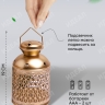 Подсвечник Фонарь металлический 12х19см LNWB-2 золото