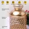 Подсвечник Фонарь металлический 12х19см LNWB-2 золото