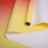 Пленка матовая 65мкм 58см х 10м переход красно-оранж/желтый