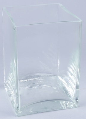 Ваза стекло Квадратная №2087 20х14х14см Ваза стекло Квадратная №2087 20х14х14см