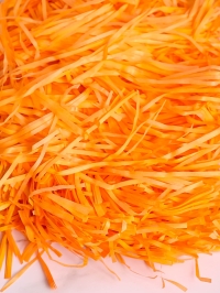 Наполнитель флористический бумажный 100г оранжевый