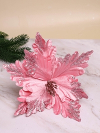 ИЦ Пуансеттия 23см розовый