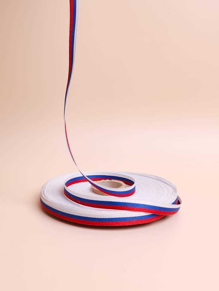 Лента декоративная ТРИКОЛОР, 1см x 50м Лента декоративная ТРИКОЛОР, 1см x 50м