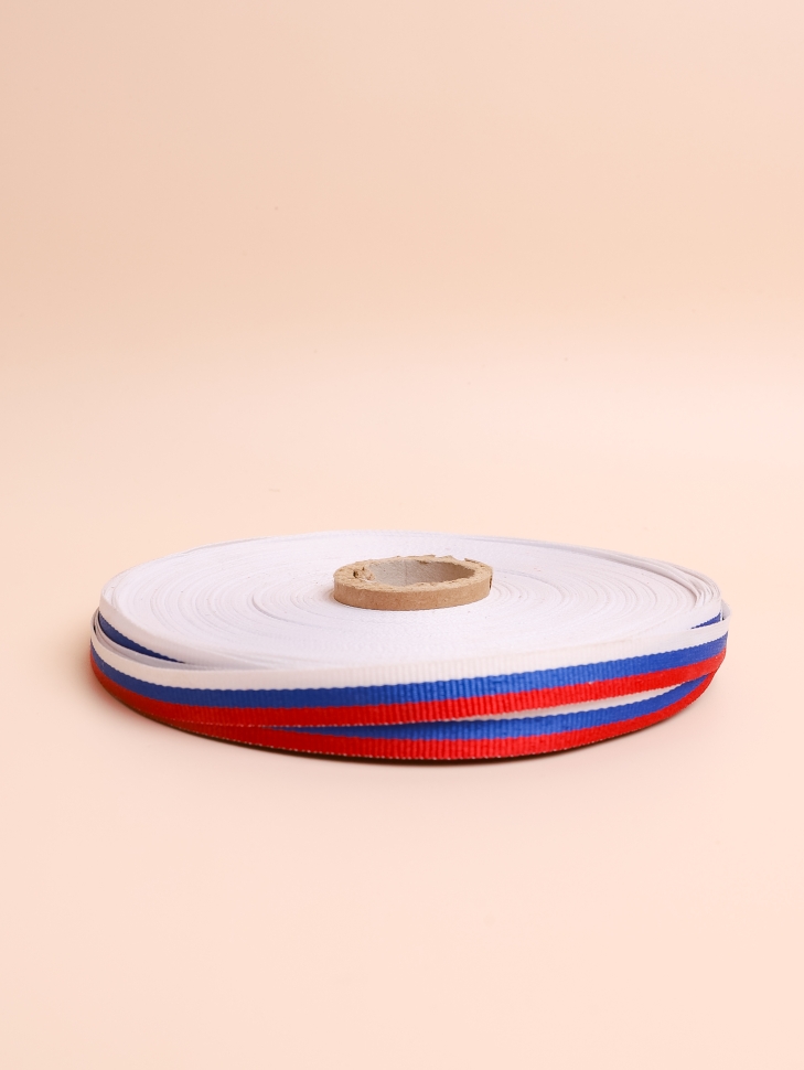 Лента декоративная ТРИКОЛОР, 1см x 50м Лента декоративная ТРИКОЛОР, 1см x 50м