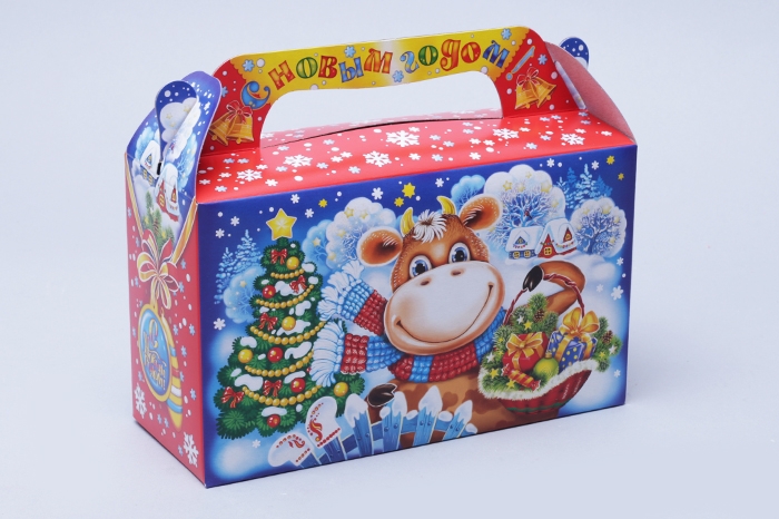 Коробка под конфеты 0,5кг ДЕРЕВУШКА