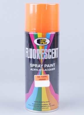 Спрей Краска Bosny 520мл флюоресцентная оранжевая Спрей Краска Bosny 520мл флюоресцентная оранжевая