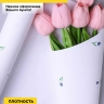 Пленка матовая 60мкм 58см х 10м РЦ мелкоцвет синий на белом Пленка матовая 60мкм 58см х 10м РЦ мелкоцвет синий на белом