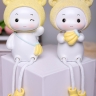 Фигурки 2шт. Мишки 7,5х7х12см 5002 желтый Фигурки 2шт. Мишки 7,5х7х12см 5002 желтый