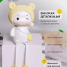 Фигурки 2шт. Мишки 7,5х7х12см 5002 желтый Фигурки 2шт. Мишки 7,5х7х12см 5002 желтый