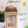 Подсвечник Фонарь металлический 10х10х20см LNWB-5 золото