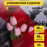 Пленка матовая 55мкм 58см х 10м РЦ Blot красный Пленка матовая 55мкм 58см х 10м РЦ Blot красный