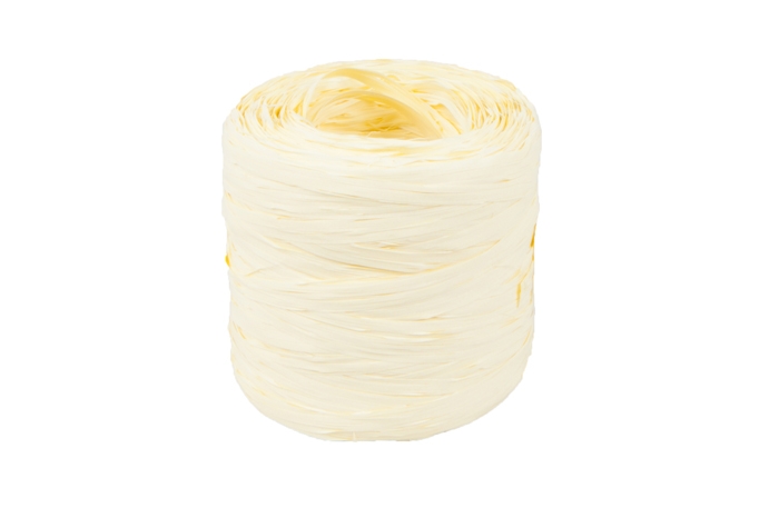 Рафия синтетическая, 200м PL 04 кремовая