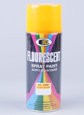 Спрей Краска Bosny 520мл флюоресцентная ярко оранжевая RAL 2017 Спрей Краска Bosny 520мл флюоресцентная ярко оранжевая RAL 2017