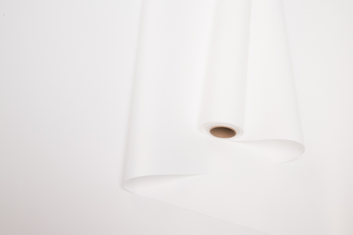 Пленка матовая  Пастель 58см х 10м на втулке, белый РЦ