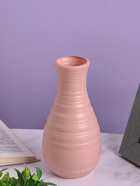 Ваза пластиковая H20 х D5,8х7,5см AS3500 розовый
