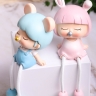 Фигурки 2шт. Дети 6,5х6х10см 5017 Фигурки 2шт. Дети 6,5х6х10см 5017