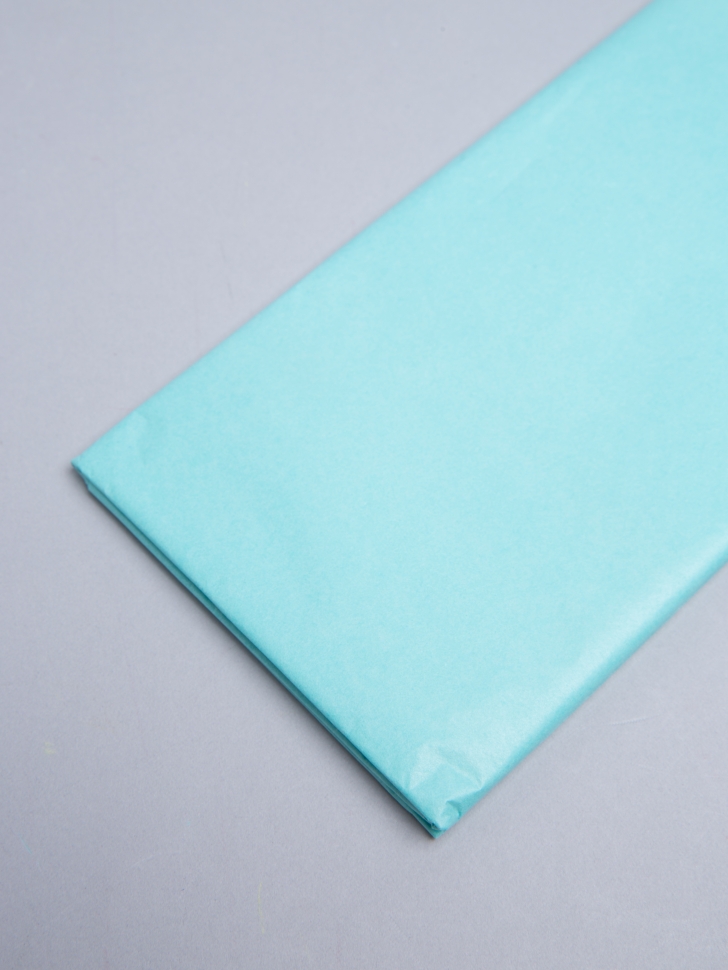 Бумага тишью  50х66см,10 лист. мятный