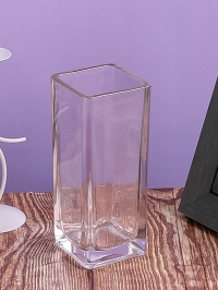 Ваза стекло Квадратная H19,5х7,5см К