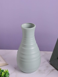 Ваза пластиковая H20 х D5,8х7,5см AS3500 голубой