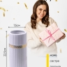 Ваза керамика 22,5х9,5см 2030C-39 белый Ваза керамика 22,5х9,5см 2030C-39 белый