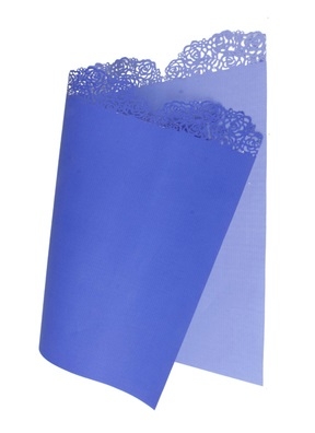 Бумага крафт 3D 100/м2 70х50см 10лист Орнамент фиолетовая