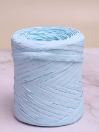 Рафия синтетическая, 200м PL 30 голубая