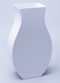 Коробка для цветов Ваза 22х21,2х10см белый