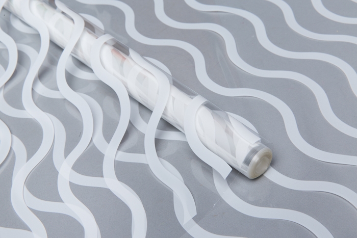 Пленка цветная 60см Волна белый Пленка цветная 60см Волна белый