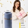 Ваза керамика 22,5х9,5см 2030C-39 серый Ваза керамика 22,5х9,5см 2030C-39 серый