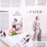 Пленка матовая 65мкм 58см х 10м РЦ газета PAPER белый Пленка матовая 65мкм 58см х 10м РЦ газета PAPER белый